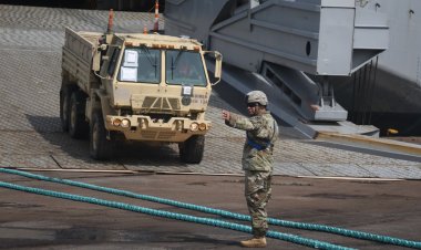 Alutsista Negara Peserta Mulai Tiba untuk Latgabma Super Garuda Shield 2025 di Lampung