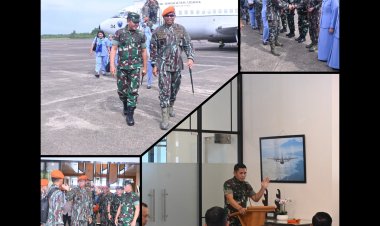 Danlanud Sultan Hasanuddin Sambut Pangkorpasgat di Makassar