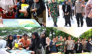 Bupati Siak Tinjau Pasar Murah di Tualang