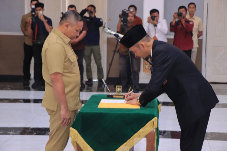 Bupati Kampar Hadiri Pengukuhan Kepala BPKP Riau 2025