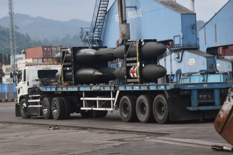 Alutsista Negara Peserta Mulai Tiba untuk Latgabma Super Garuda Shield 2025 di Lampung