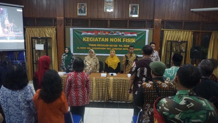 TMMD 125 Kodim Surakarta Gelar Penyuluhan Urban Farming