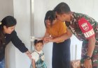 Babinsa Sragen Pantau Balita di Posyandu Nusa Indah, Cegah Stunting