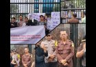 PERMAK Demo Kejati Sumut Desak Tangkap Eks Pj Bupati Langkat
