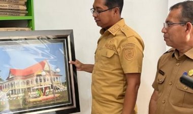 Wabup Rokan Hilir Tinjau Perpustakaan dan Arsip, Dorong Literasi Daerah