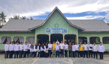 Kakanwil Kemenag Riau Tinjau Pembangunan MAN 2 Kepulauan Meranti