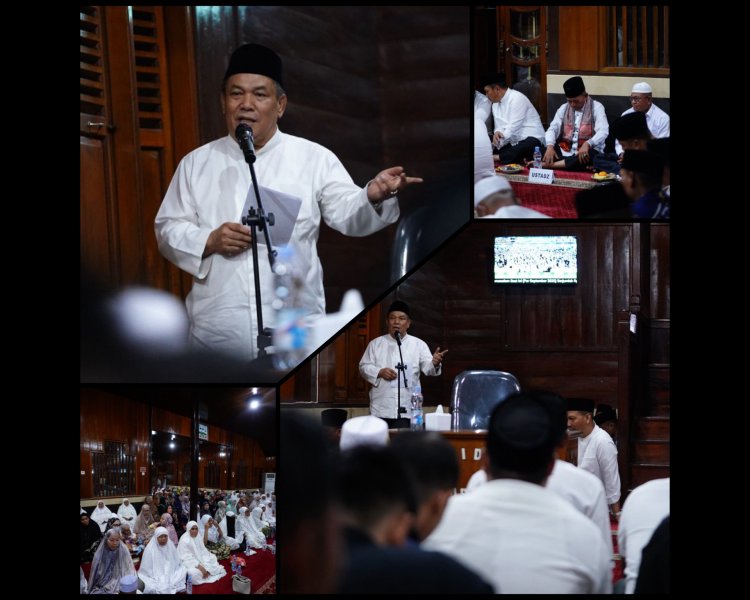Wagub Riau SF Hariyanto Hadiri Tablig Akbar dan Maulid Nabi 2025 di Rohul