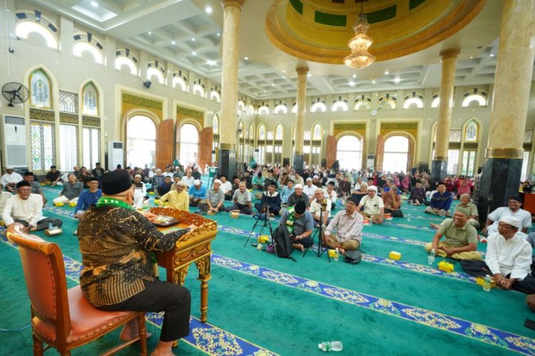 Maulid Nabi Muhammad SAW 1447 H di Masjid Agung Ar-Rahman Pekanbaru Penuh Khidmat