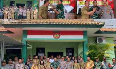 Kapolsek dan Camat Serengan Beri Ucapan HUT TNI ke-80, Wujud Sinergi untuk Negeri