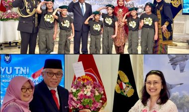 Athan RI dan KBRI Doha Rayakan HUT TNI ke-80 Bersama WNI di Qatar