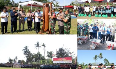 TMMD Sengkuyung Tahap IV Kodim 0724/Boyolali Resmi Dibuka di Desa Candi