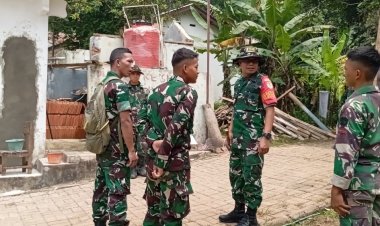 Dansatgas TMMD 126 Tinjau Perehaban Mushola Capai 35%