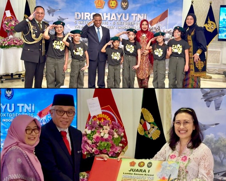 Athan RI dan KBRI Doha Rayakan HUT TNI ke-80 Bersama WNI di Qatar