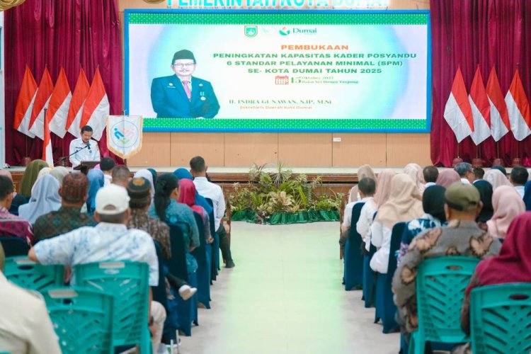Pemkot Dumai Tingkatkan Kapasitas Kader Posyandu untuk Perkuat Pelayanan Kesehatan Masyarakat