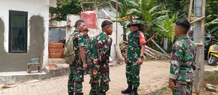 Dansatgas TMMD 126 Tinjau Perehaban Mushola Capai 35%