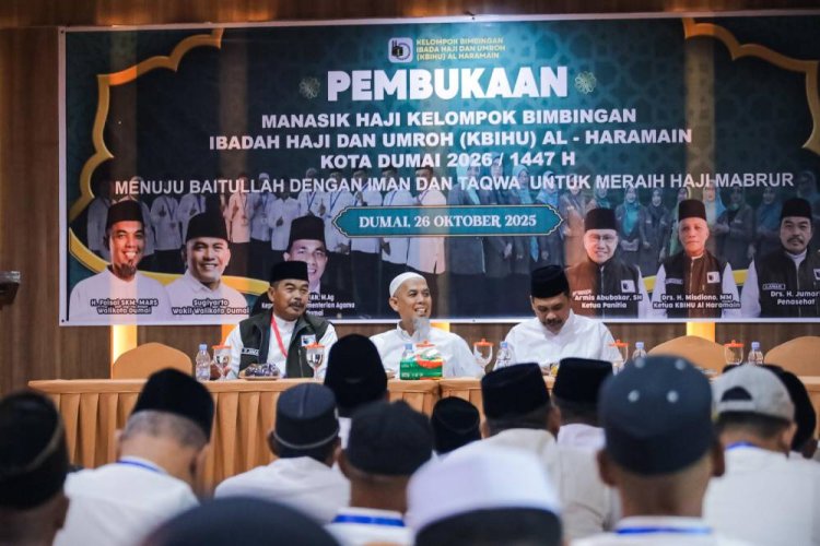 Wali Kota Dumai H. Paisal Buka Pelatihan Manasik Haji 2026