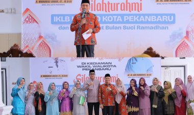 Silaturrahmi Ramadhan, Wawako Pekanbaru Dorong Kolaborasi IKLB