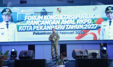 TMMD ke-127 Resmi Dibuka, Wako Agung Dorong Percepatan Pembangunan Tenayan Raya