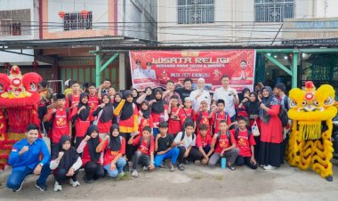 Wali Kota Dumai Lepas Wisata Religi Anak Yatim & Dhuafa Saat Imlek