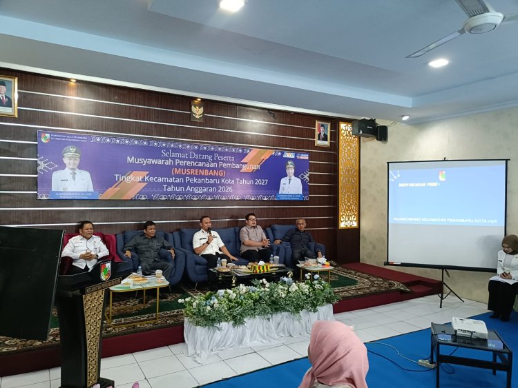 Pekanbaru Kota Gelar Musrenbang 2026, Wako Agung Pastikan Dampak Langsung