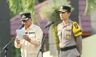 Bupati Kuansing Pimpin Apel Operasi Ketupat 2026 untuk Pengamanan Idul Fitri