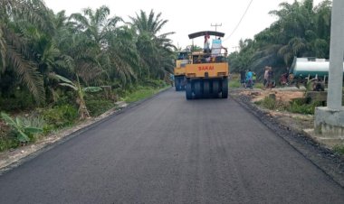 Peningkatan Jalan Lubuk Miyam Rampung, PUPR Siak Pastikan Sesuai Standar Teknis