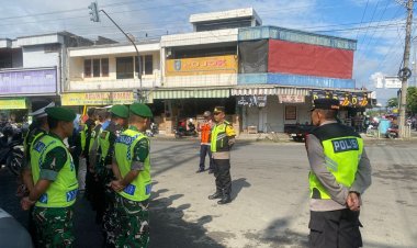 TNI-Polri Siaga Arus Balik Lebaran 2026, Pos PAM Baturetno Jadi Titik Strategis