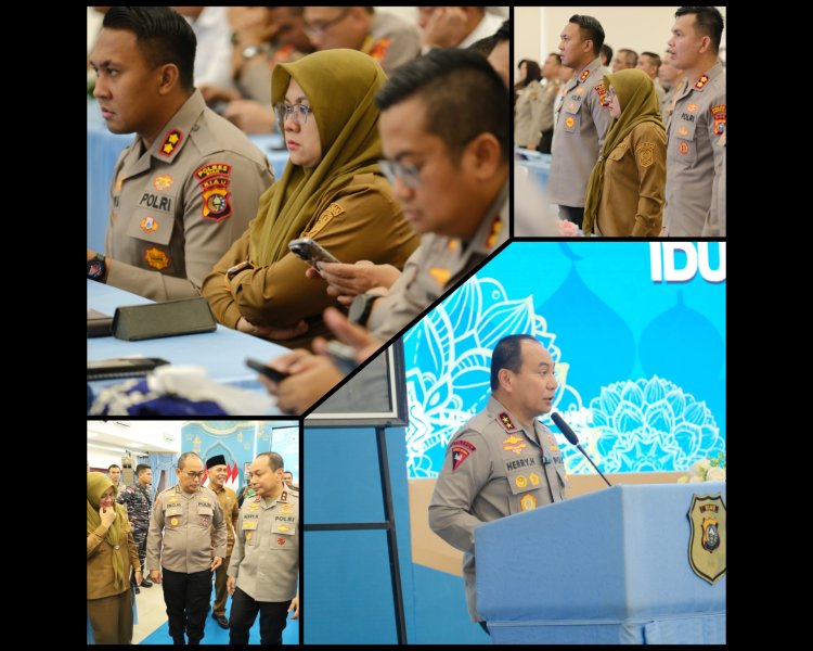Bupati Siak Hadiri Rakor Operasi Lancang Kuning 2026 di Polda Riau Jelang Idulfitri