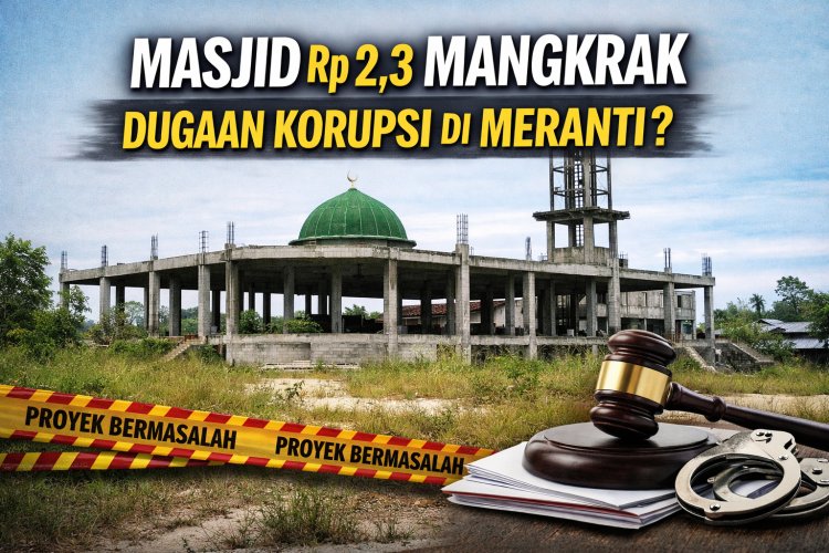 Proyek Masjid Rp2,3 M Diduga Bermasalah, APH Diminta Investigasi