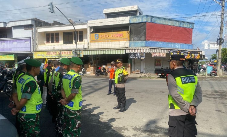 TNI-Polri Siaga Arus Balik Lebaran 2026, Pos PAM Baturetno Jadi Titik Strategis