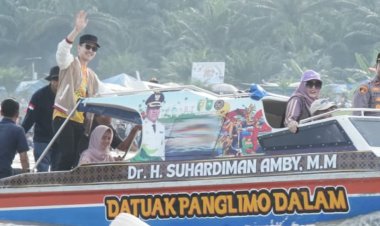 Pacu Jalur Idulfitri 1447 H di Inuman Kuansing Meriah, Pererat Silaturahmi