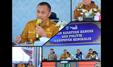 Pemkab Bengkalis dan BNN Dumai Bahas ULT P4GN Menuju BNNK