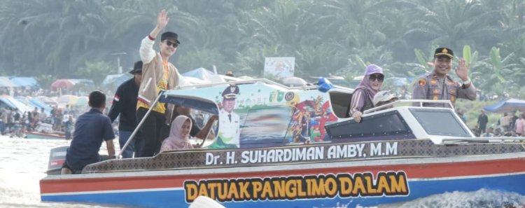Pacu Jalur Idulfitri 1447 H di Inuman Kuansing Meriah, Pererat Silaturahmi