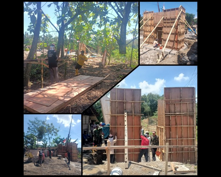 Pembangunan Jembatan Garuda Boyolali Masuk Tahap Begisting Jelang Pengecoran